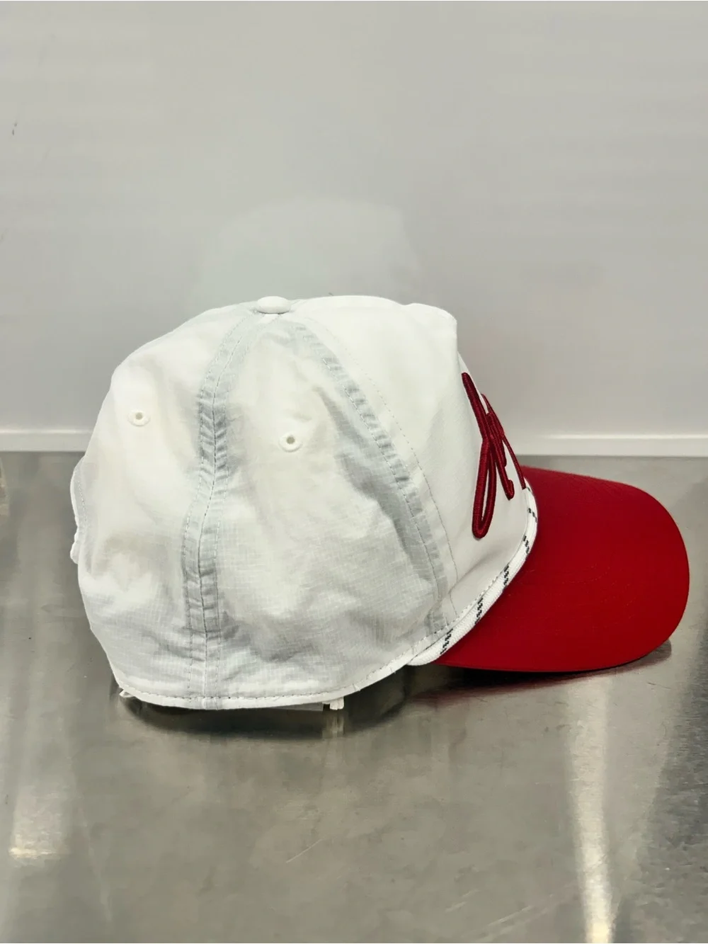Los Angeles Men’s MLB Angels '47 White Chamberlain Hitch Adjustable Hat OSFA